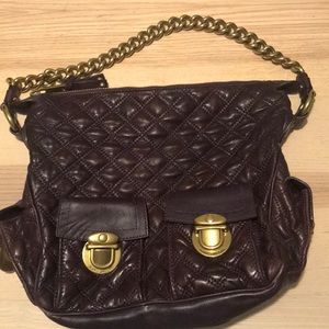 Marc Jacobs quilted leather multi pocket bag